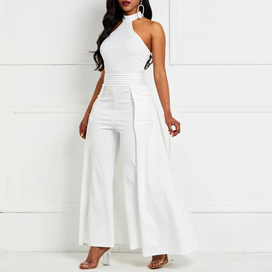 Wide Leg Pants Jumpsuit - Di Supremo