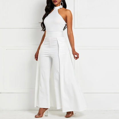 Wide Leg Pants Jumpsuit - Di Supremo