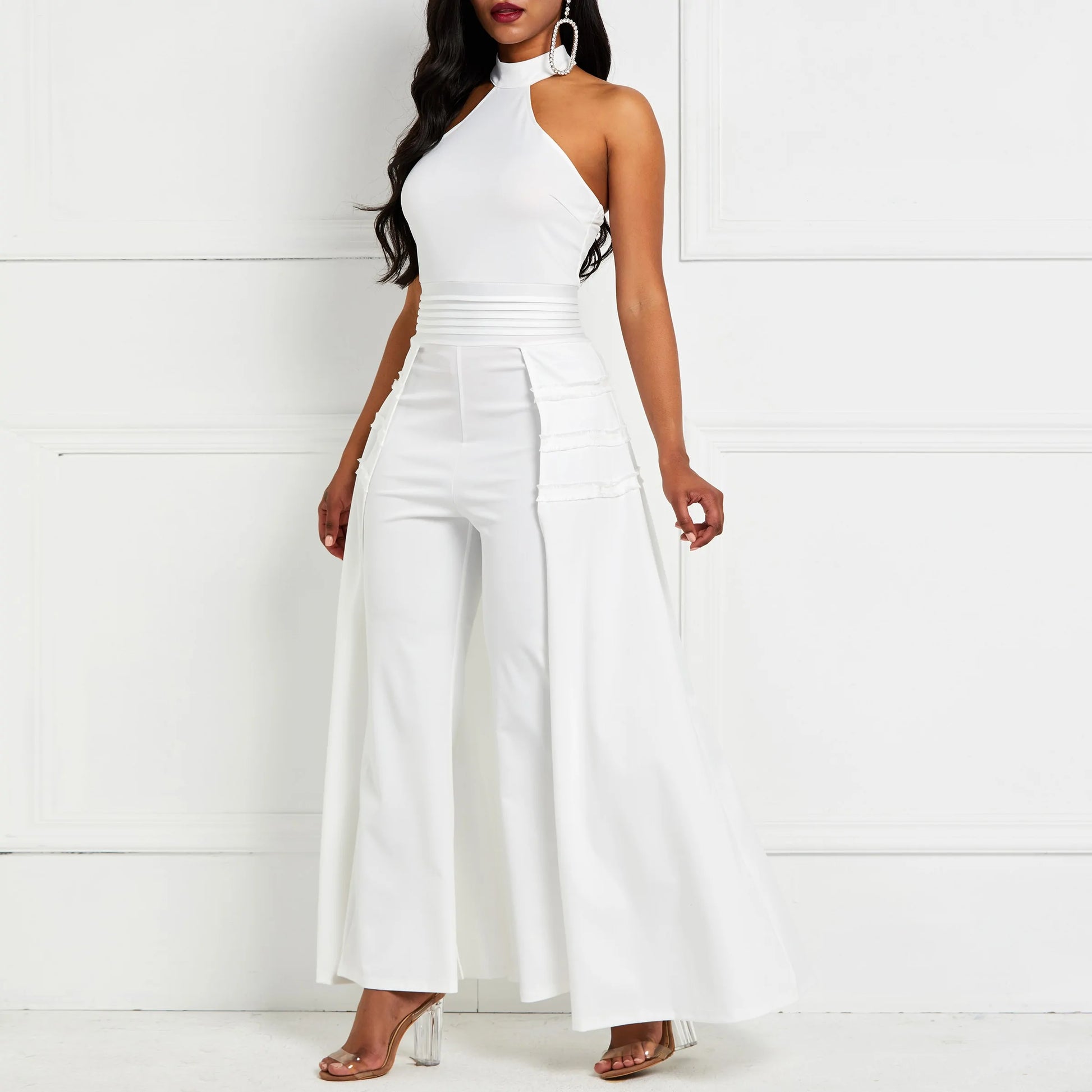 Wide Leg Pants Jumpsuit - Di Supremo
