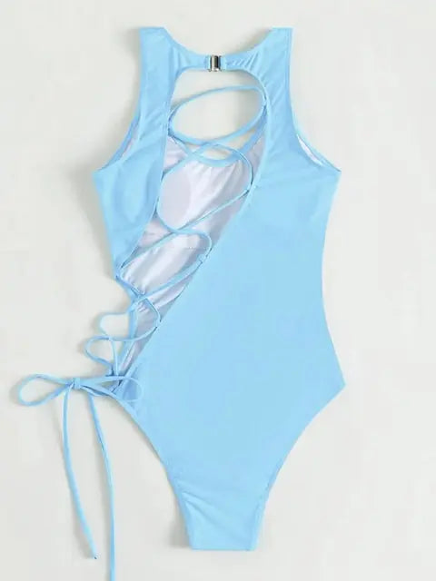 Strappy Swimwear Bikini Set - Di Supremo