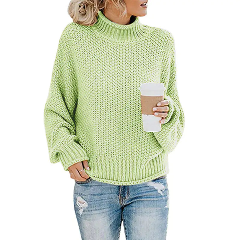 Women's Knitted Loose Pullover - Di Supremo