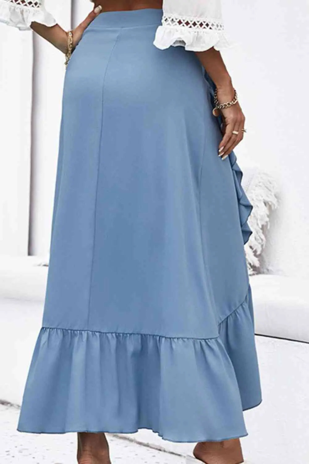 Owen Ruffle Trim Skirt - Di Supremo