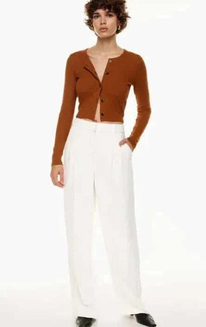 High Waist Straight Trousers - Di Supremo