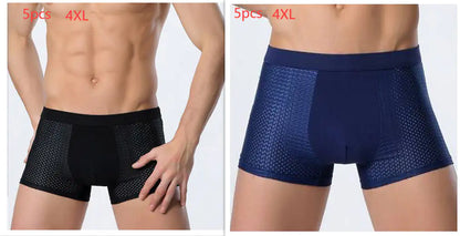 Ice silk men's underwear mesh boxer - Di Supremo