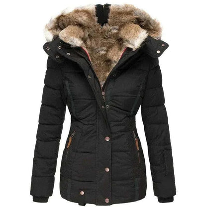 Winter Puffer Jacket with Faux Fur My Shop Saver