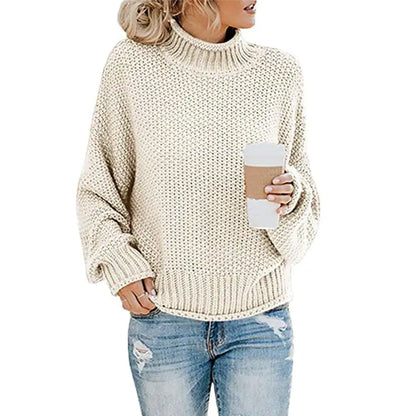 Women's Knitted Loose Pullover - Di Supremo