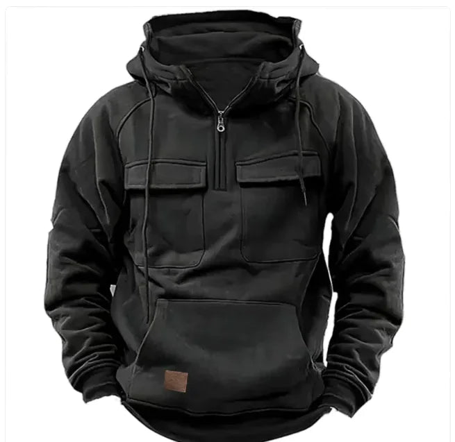 Men's Solid Color Casual Sweatshirt - Di Supremo