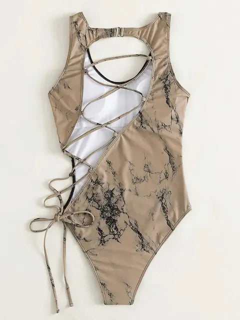 Strappy Swimwear Bikini Set - Di Supremo