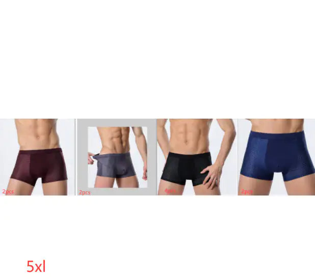 Ice silk men's underwear mesh boxer - Di Supremo