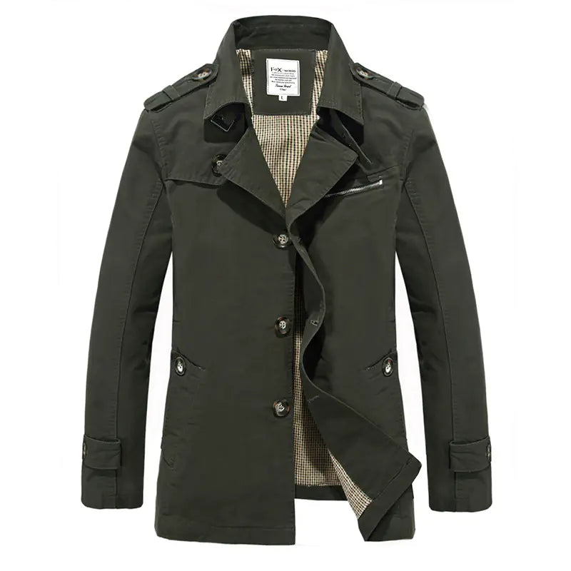 Men's Casual Windbreaker Jacket - Di Supremo
