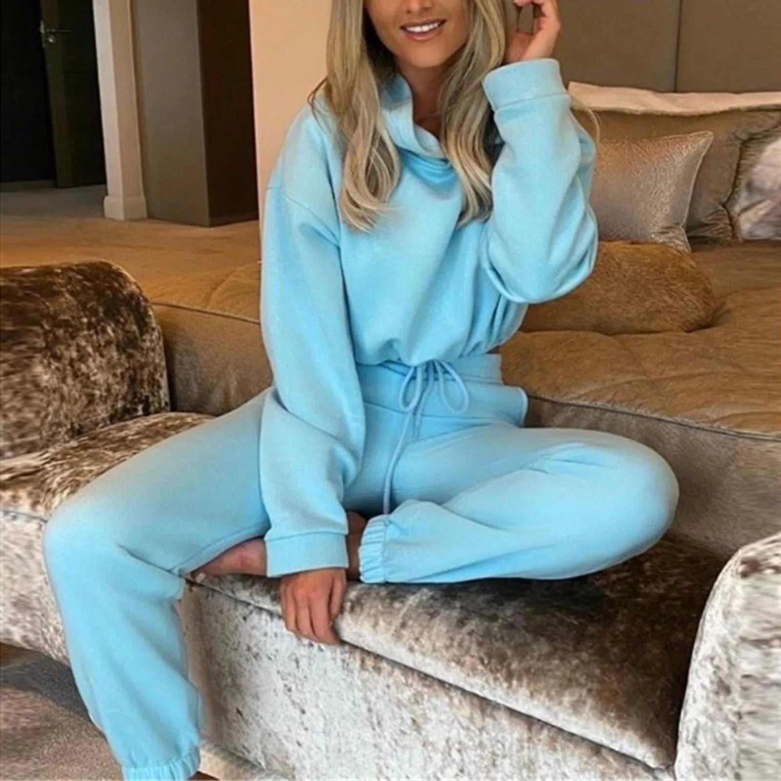 Winter Two Piece Sets Women Tracksuit - Di Supremo