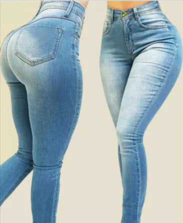 High-Waist Slim Leggings - Di Supremo