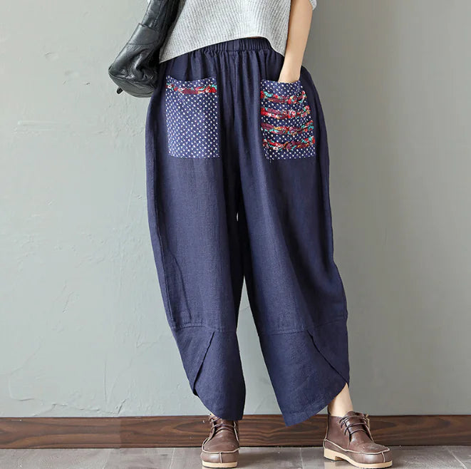 Wide Leg Harem Pants - Di Supremo