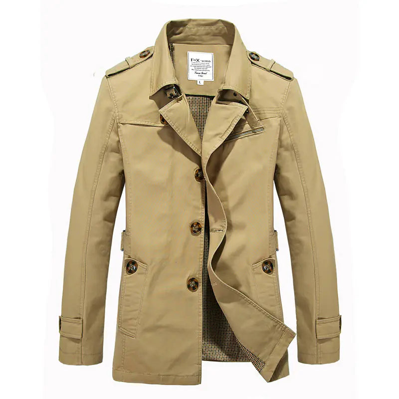 Men's Casual Windbreaker Jacket - Di Supremo