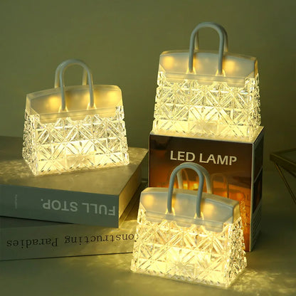 Handbag-Shaped LED Table Lamp - Di Supremo