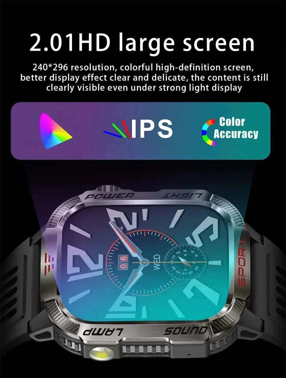 Military-Grade GPS Smartwatch My Shop Saver