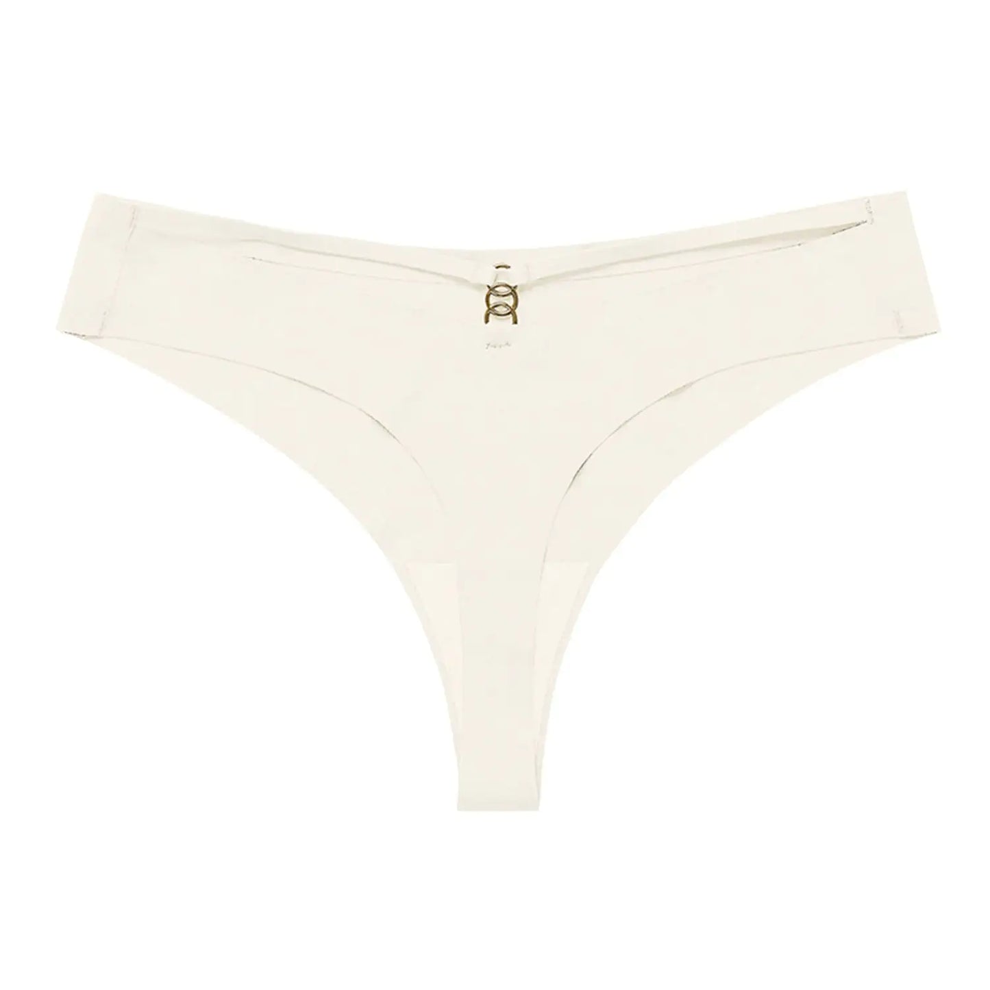 seamless ice silk one-piece sports underwear t-string for women - di supremo