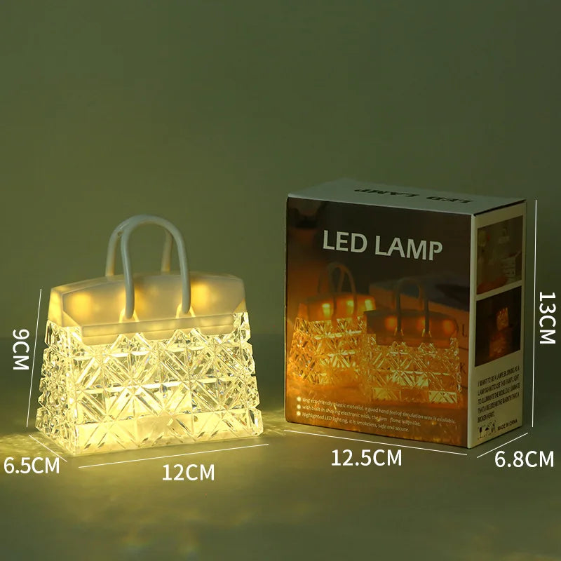 Handbag-Shaped LED Table Lamp - Di Supremo