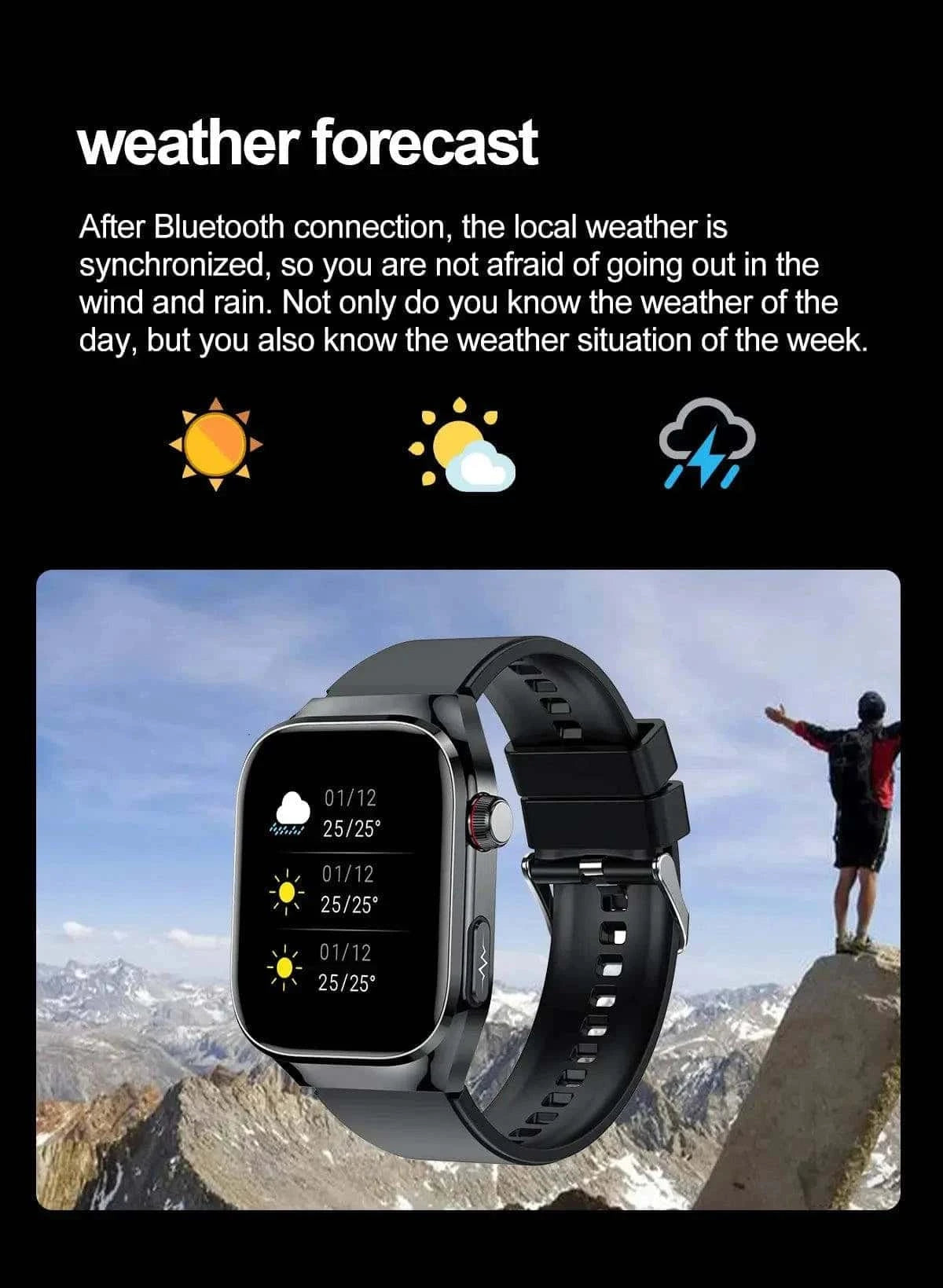2024 Smartwatch: Medical Grade - 2.04" My Shop Saver
