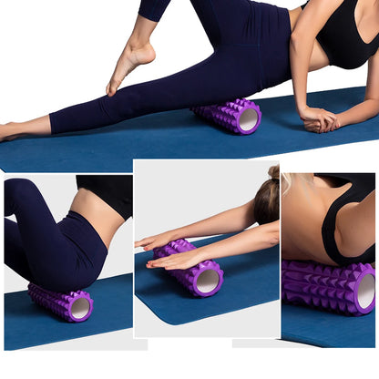 Foam Massage Roller – Hollow Yoga Column for Muscle Relief & Rehab - Di Supremo