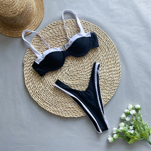 Stylish Push Up Bikini Set - Di Supremo