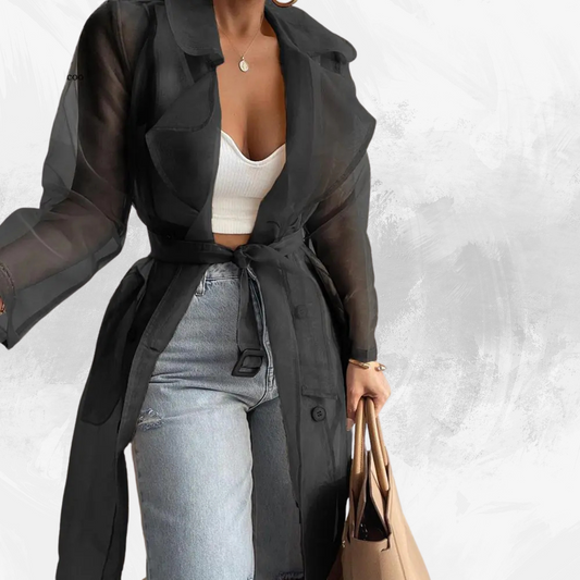 Women Fashion See Through Outdoor Tops - Di Supremo