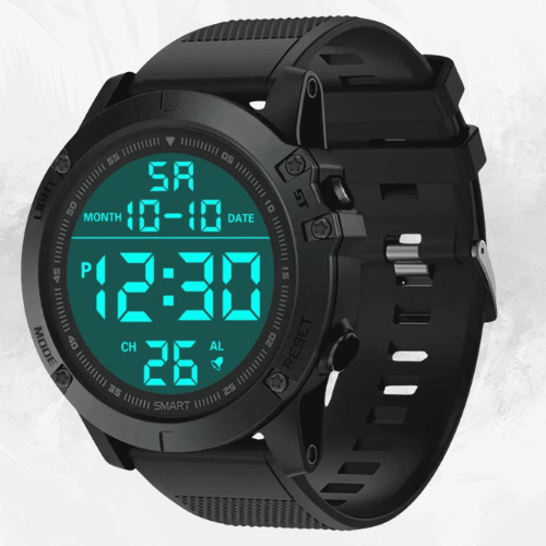 Military-Style Waterproof Digital Sports Watch - Di Supremo