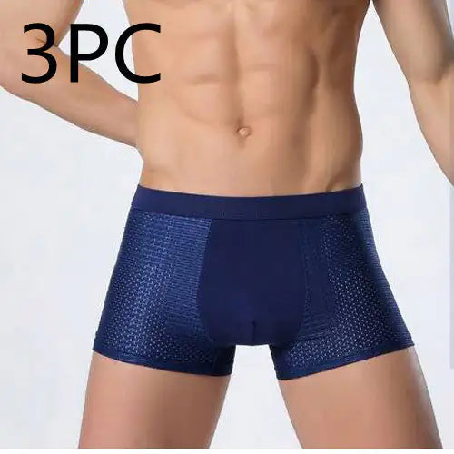 Ice silk men's underwear mesh boxer - Di Supremo