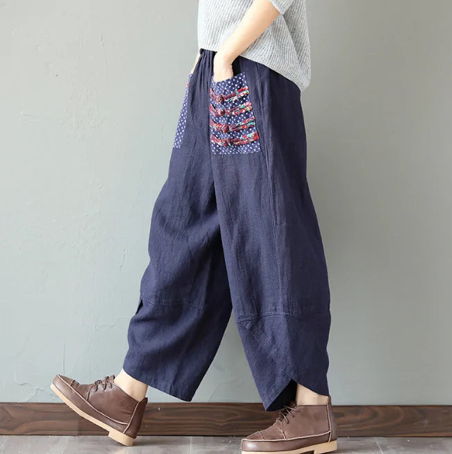 Wide Leg Harem Pants - Di Supremo