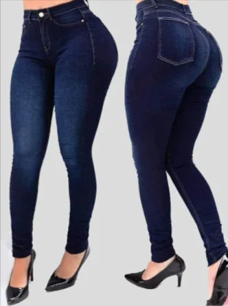 High-Waist Slim Leggings - Di Supremo