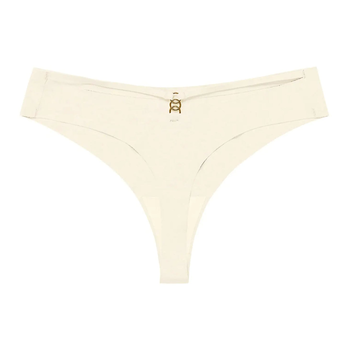 seamless ice silk one-piece sports underwear t-string for women - di supremo