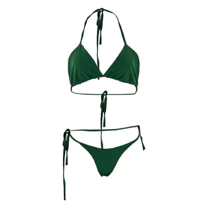 3-Piece Mesh Bikini Set with Cover-Up Di Supremo