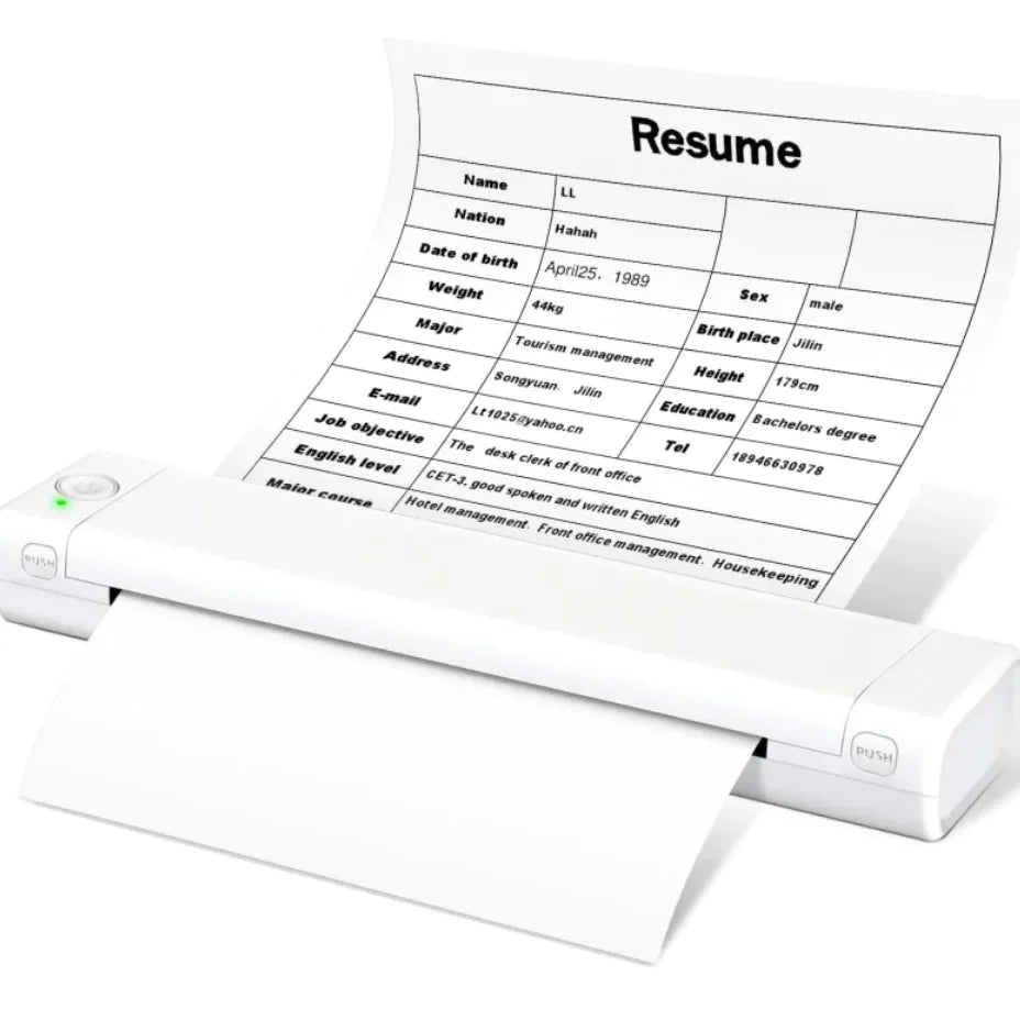 Portable A4 Thermal Printer - Di Supremo