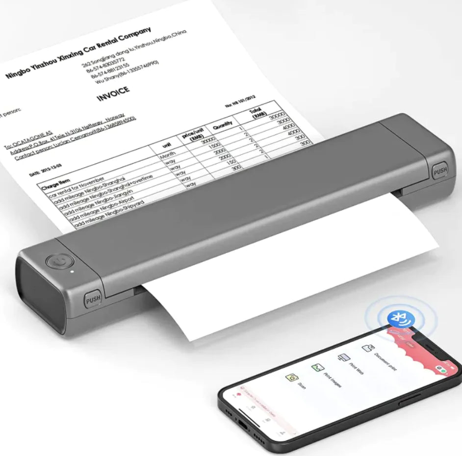 Portable A4 Thermal Printer - Di Supremo