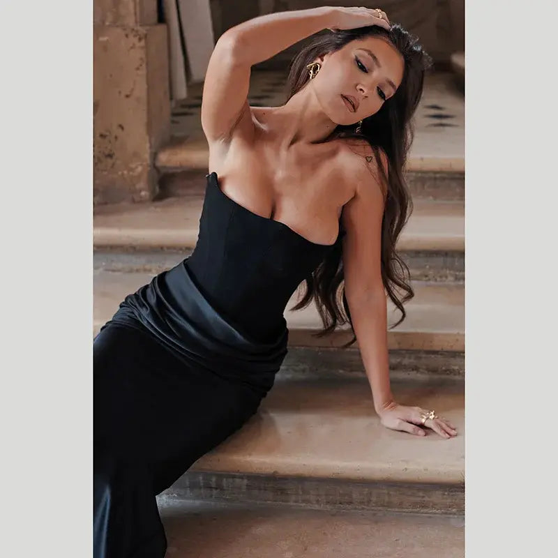 Club Party Long Dress - Di Supremo
