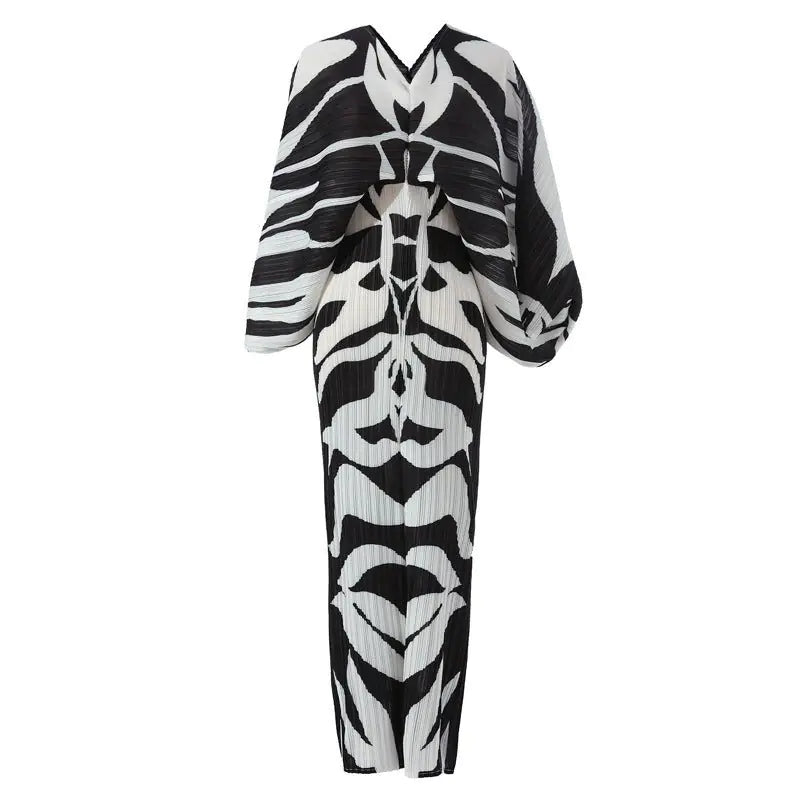 vineland pleated dress - di supremo