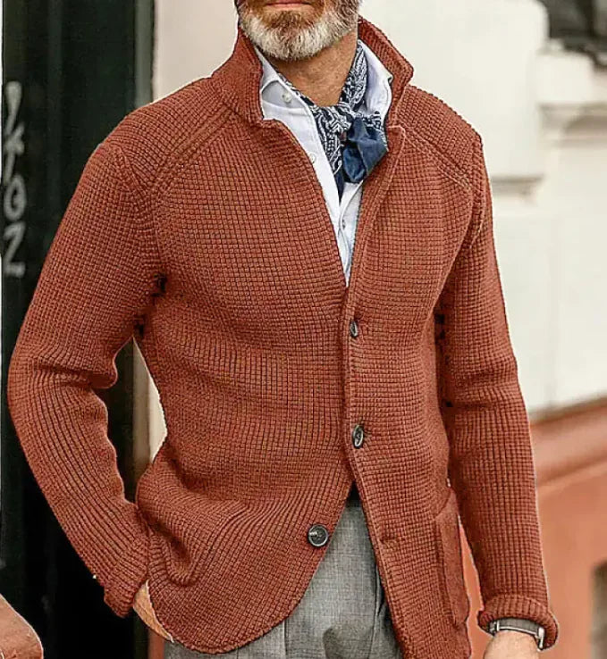 Men's Knitted Coat - Di Supremo