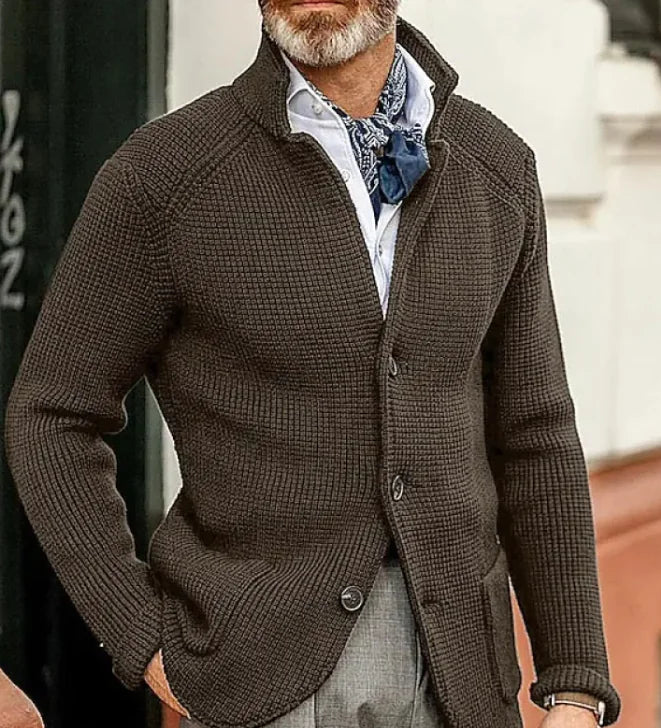 Men's Knitted Coat - Di Supremo