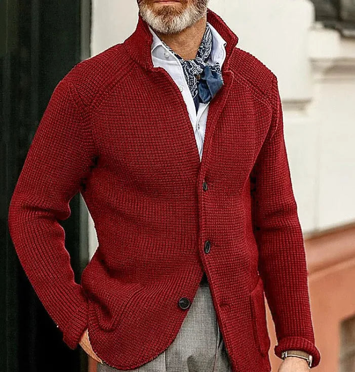 Men's Knitted Coat - Di Supremo