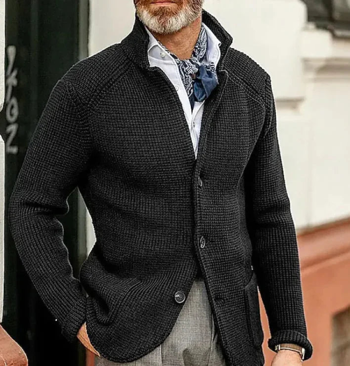 Men's Knitted Coat - Di Supremo