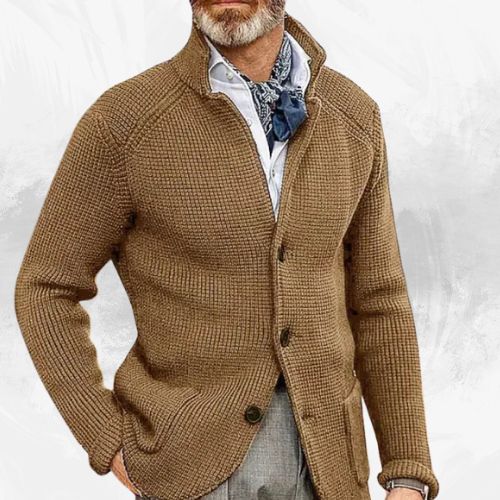 Men's Knitted Coat - Di Supremo