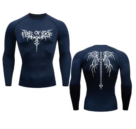 anime print gym sport quick dry gym tshirts - di supremo