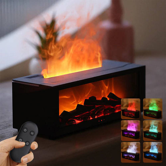 Fireplace Flame Humidifier with Remote & Aromatherapy - Di Supremo