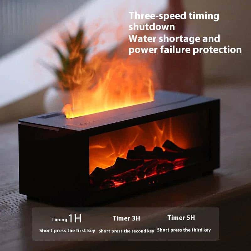 Fireplace Flame Humidifier with Remote & Aromatherapy - Di Supremo
