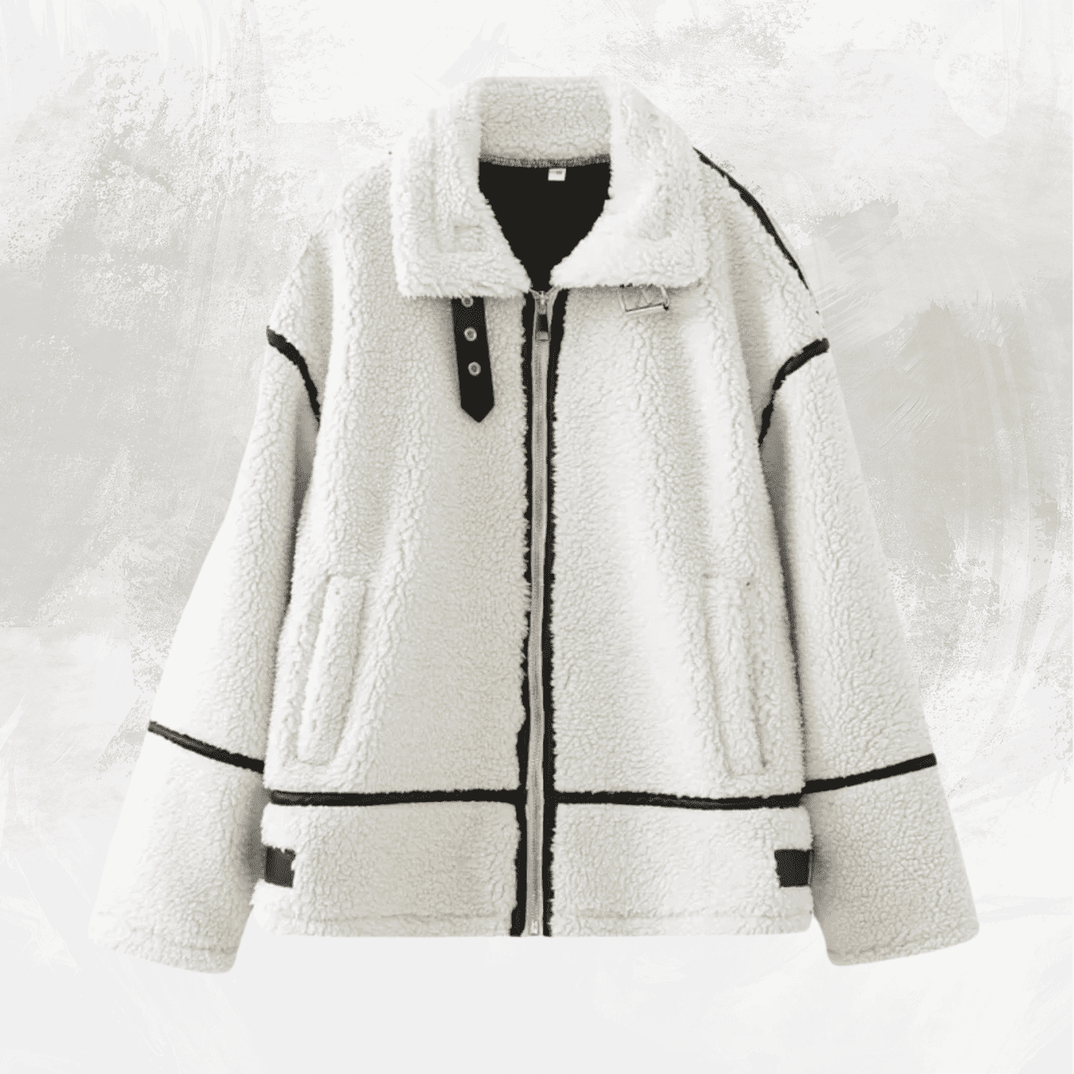Women's Patchwork Lambswool Jacket - Di Supremo