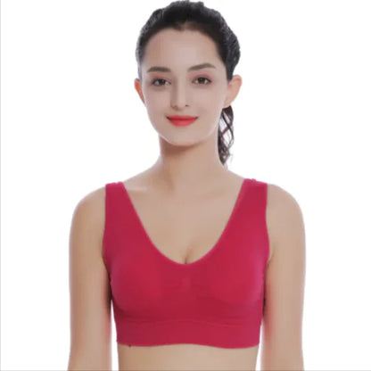 Plus Size Seamless Push-Up Bralette - Di Supremo
