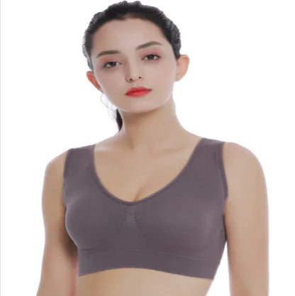 Plus Size Seamless Push-Up Bralette - Di Supremo