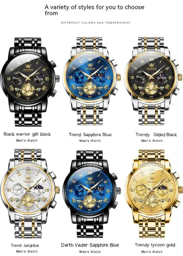 Waterproof Quartz Watch for Men - Di Supremo