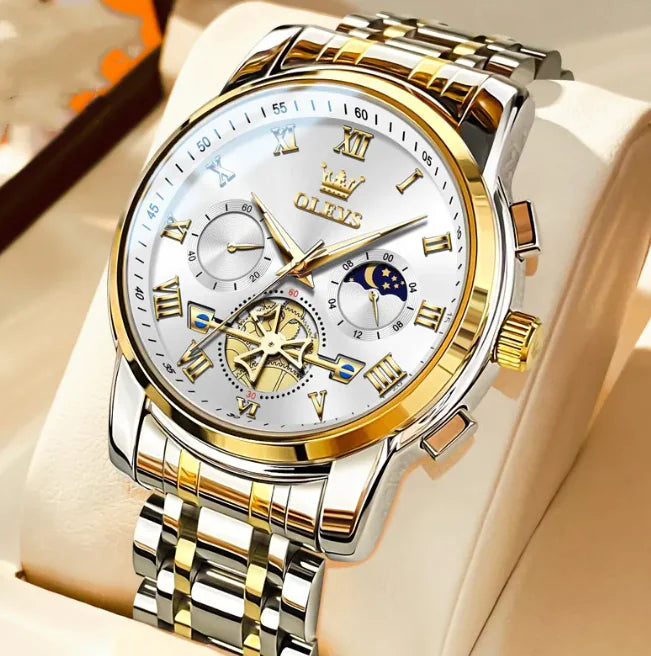 waterproof quartz watch for men - di supremo