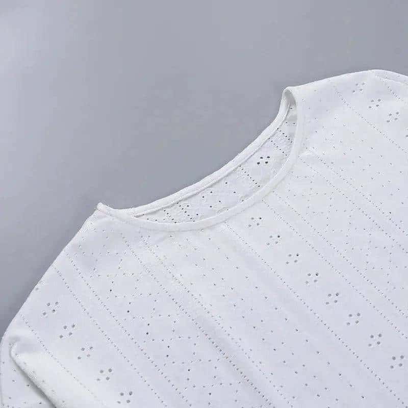 Women's Pajamas Set - Spring Long Sleeve Tops with Shorts Di Supremo